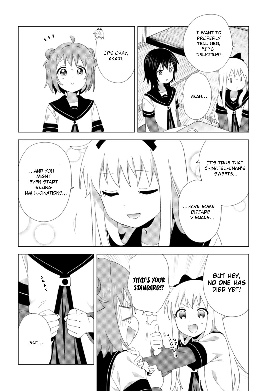 Yuru Yuri Chapter 230 page 8 - Chapter 230: Expected Result: 1%