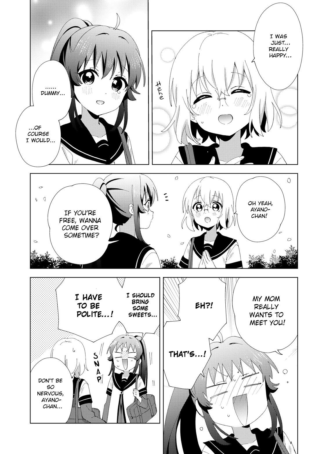 Yuru Yuri Chapter 232 page 11 - Chapter 232: Cherry Blossom Season