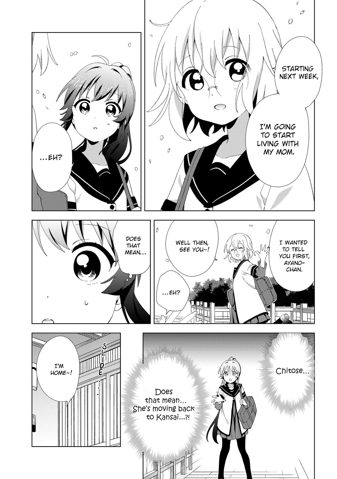 Yuru Yuri Chapter 232 page 3 - Chapter 232: Cherry Blossom Season