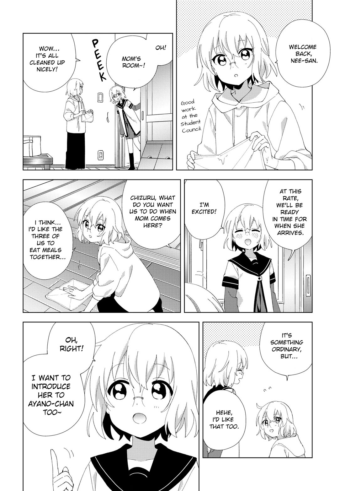 Yuru Yuri Chapter 232 page 4 - Chapter 232: Cherry Blossom Season
