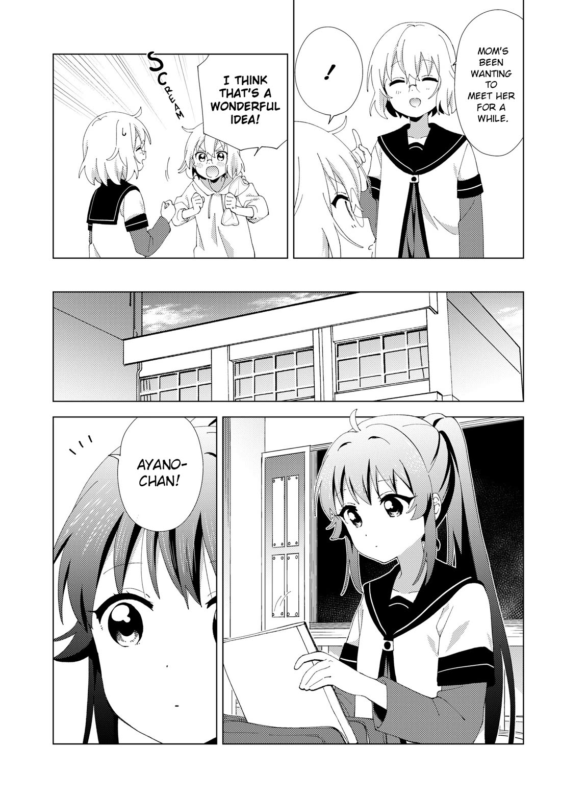Yuru Yuri Chapter 232 page 5 - Chapter 232: Cherry Blossom Season