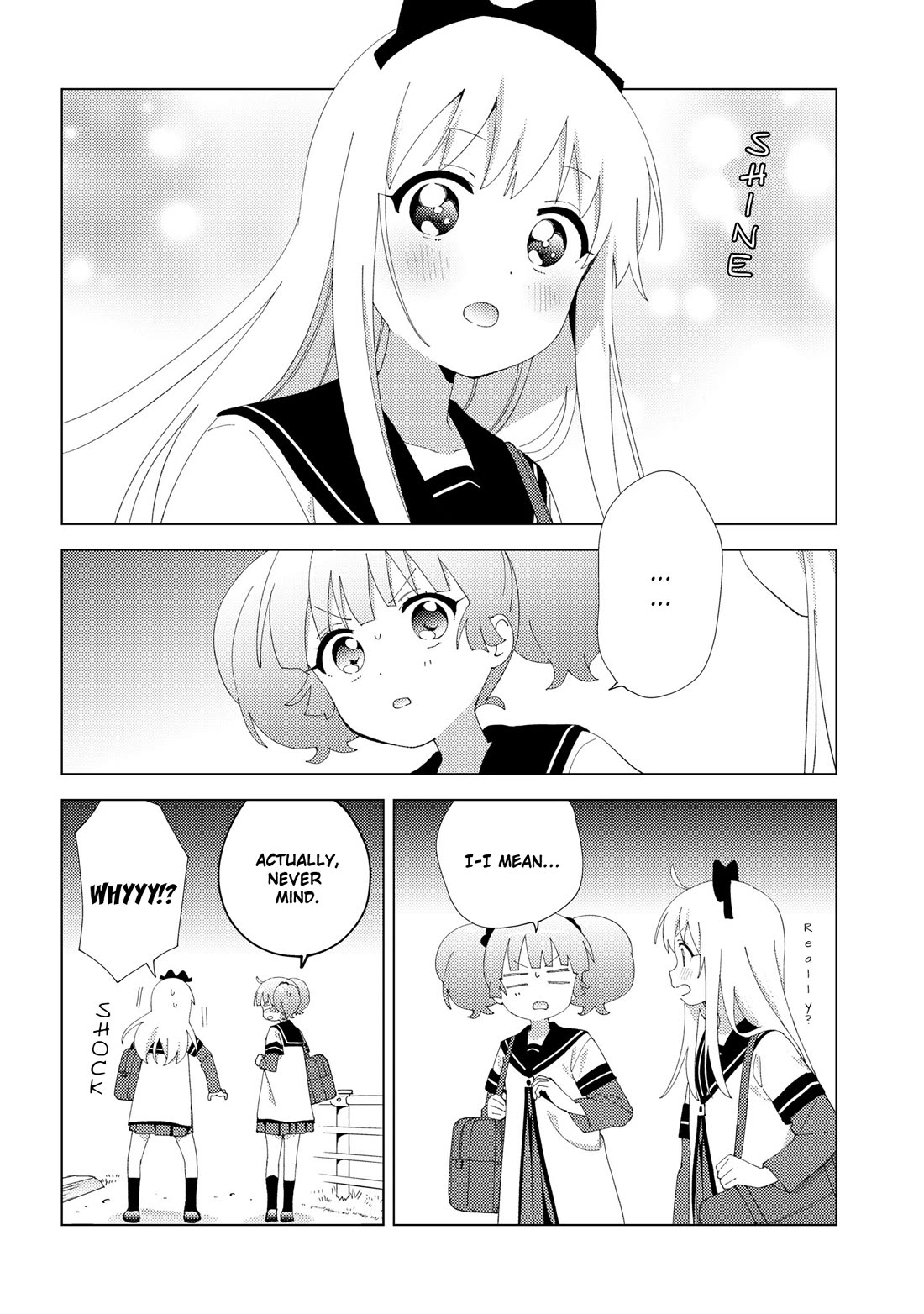 Yuru Yuri Chapter 233 page 12 - Chapter 233: A Record of Our Activities