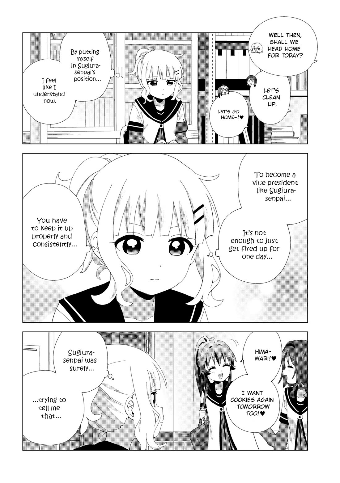 Yuru Yuri Chapter 234 page 10 - Chapter 234: Leaving it in the Hands of Oomuro Sakurako