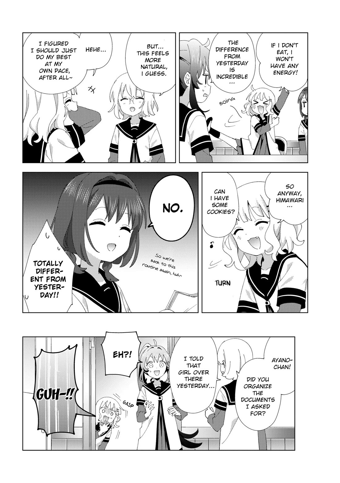 Yuru Yuri Chapter 234 page 12 - Chapter 234: Leaving it in the Hands of Oomuro Sakurako
