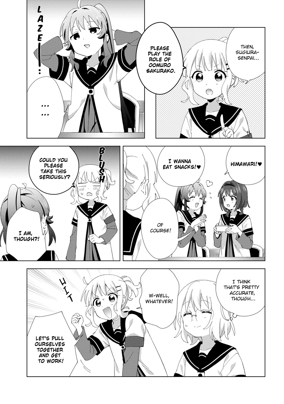 Yuru Yuri Chapter 234 page 5 - Chapter 234: Leaving it in the Hands of Oomuro Sakurako