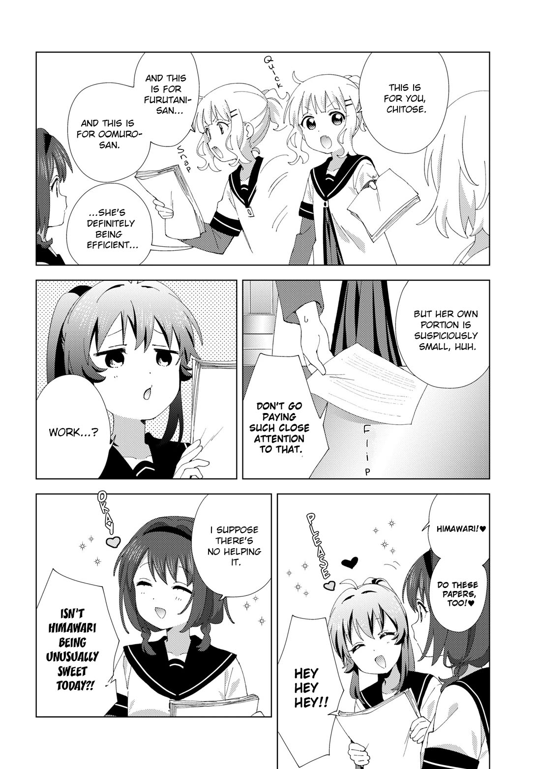 Yuru Yuri Chapter 234 page 6 - Chapter 234: Leaving it in the Hands of Oomuro Sakurako