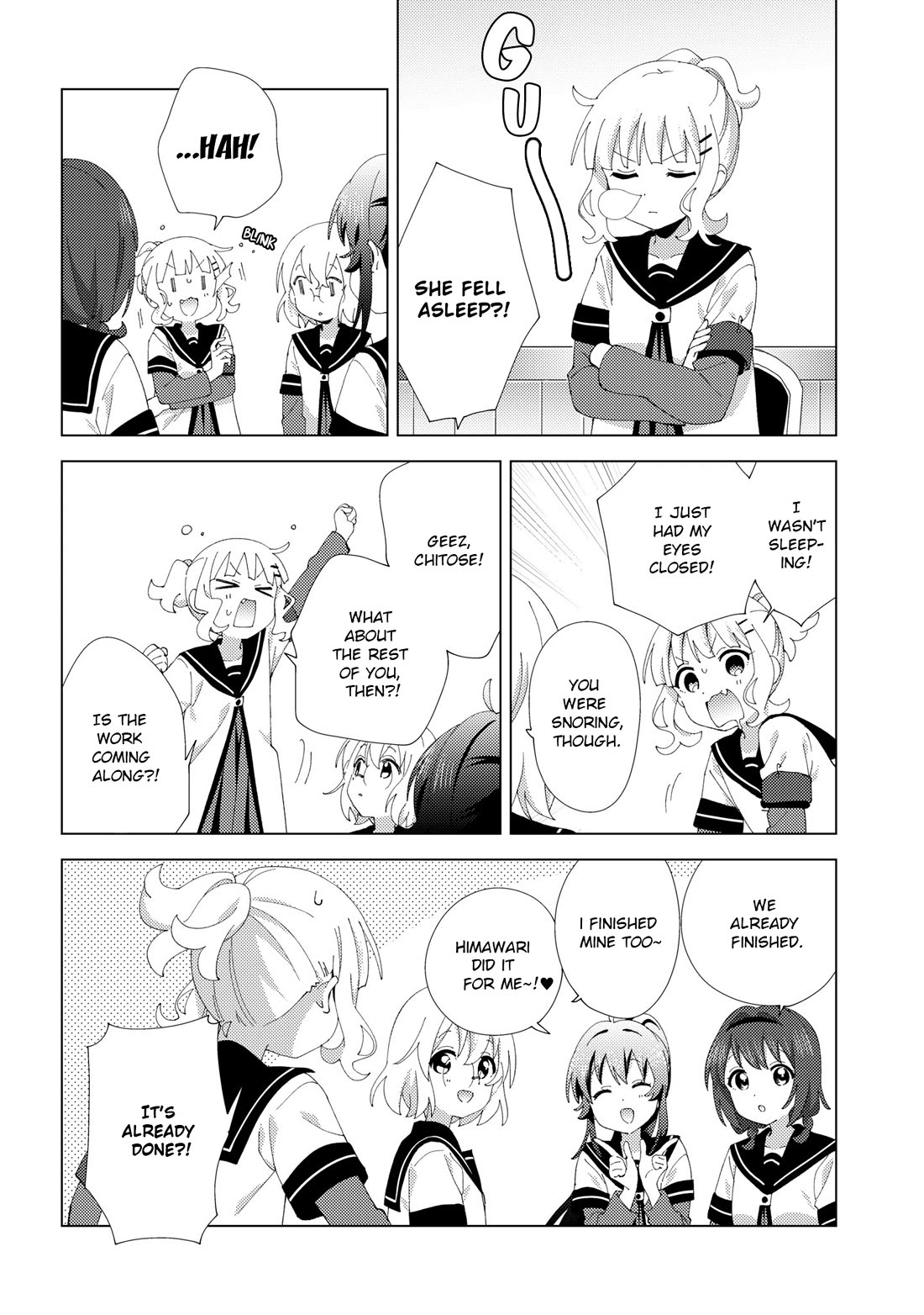 Yuru Yuri Chapter 234 page 8 - Chapter 234: Leaving it in the Hands of Oomuro Sakurako