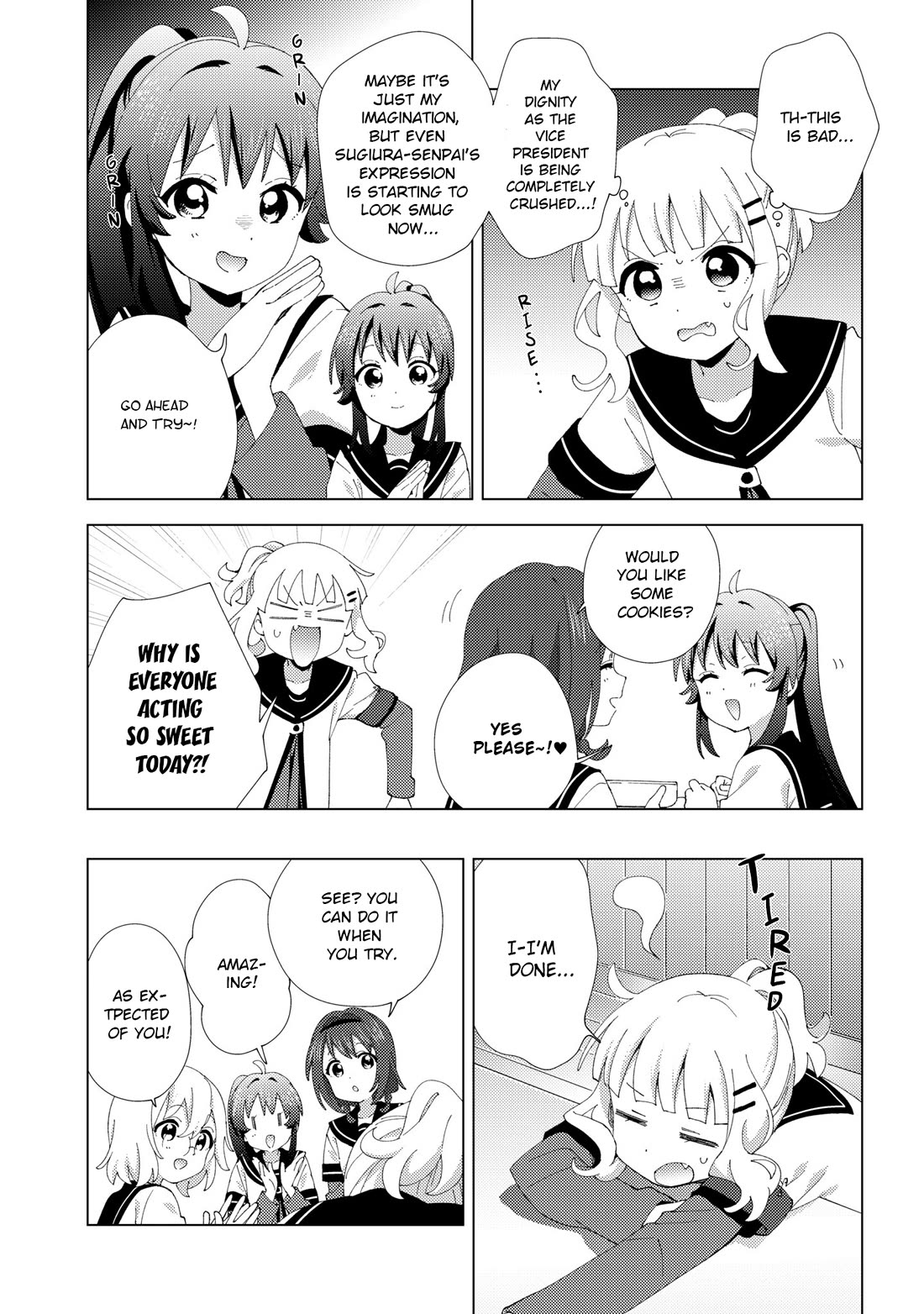Yuru Yuri Chapter 234 page 9 - Chapter 234: Leaving it in the Hands of Oomuro Sakurako