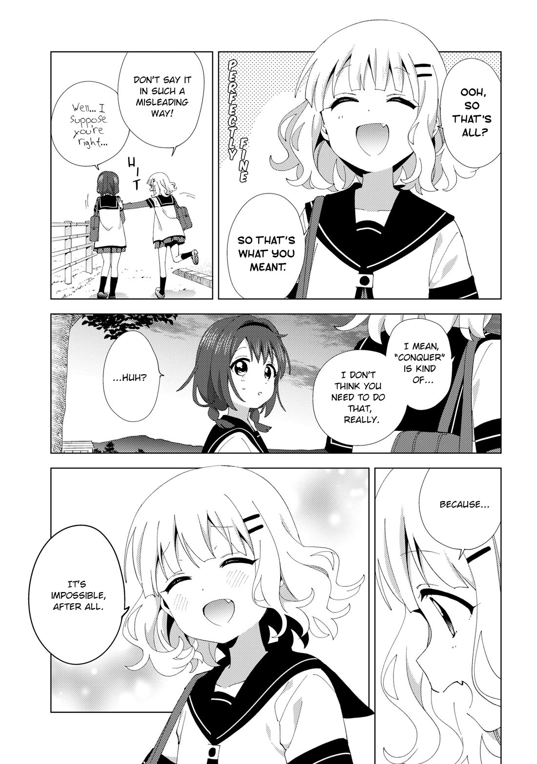 Yuru Yuri Chapter 235 page 9 - Chapter 235: Overcoming