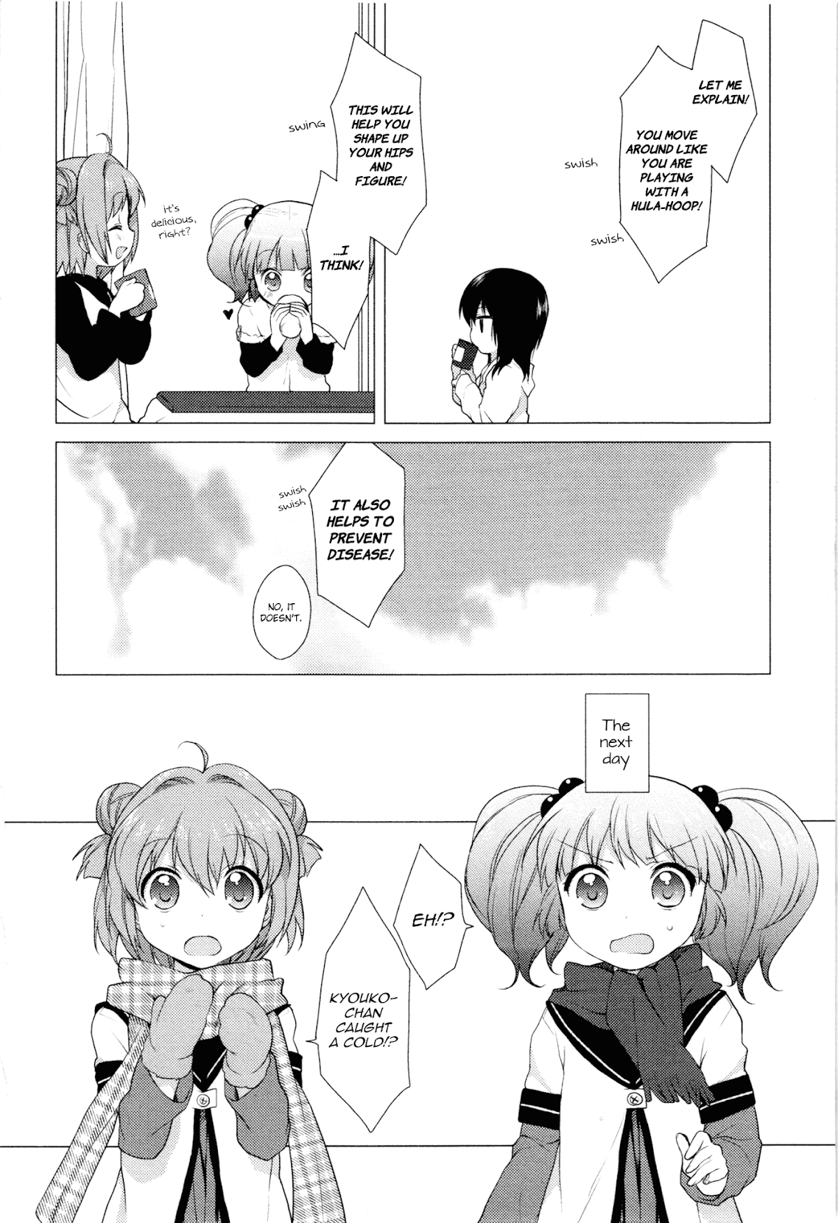 Yuru Yuri Chapter 24 page 10 - Chapter 24: No Matter What You Do, There's No Way to Prevent... the Malady Known as Love