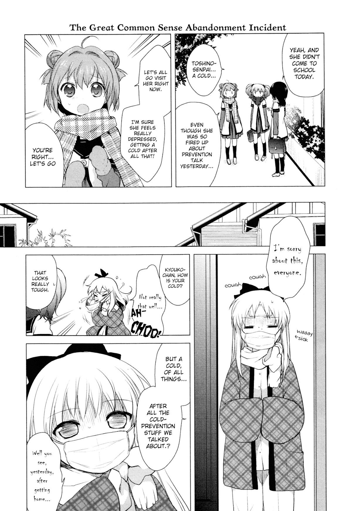 Yuru Yuri Chapter 24 page 11 - Chapter 24: No Matter What You Do, There's No Way to Prevent... the Malady Known as Love
