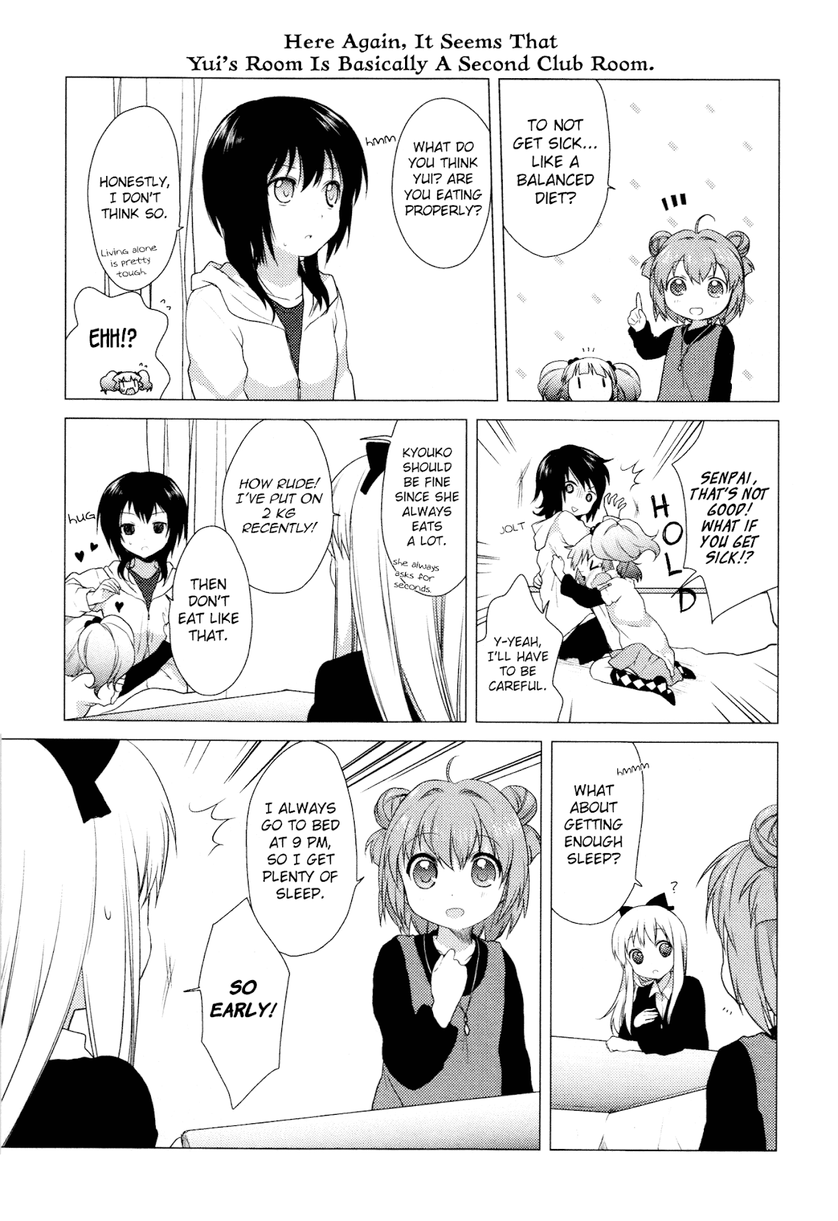 Yuru Yuri Chapter 24 page 3 - Chapter 24: No Matter What You Do, There's No Way to Prevent... the Malady Known as Love