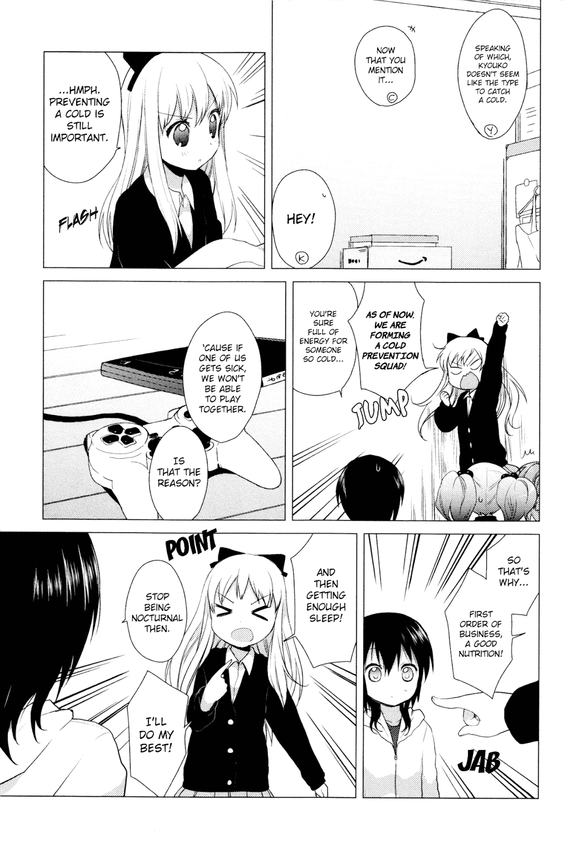 Yuru Yuri Chapter 24 page 7 - Chapter 24: No Matter What You Do, There's No Way to Prevent... the Malady Known as Love