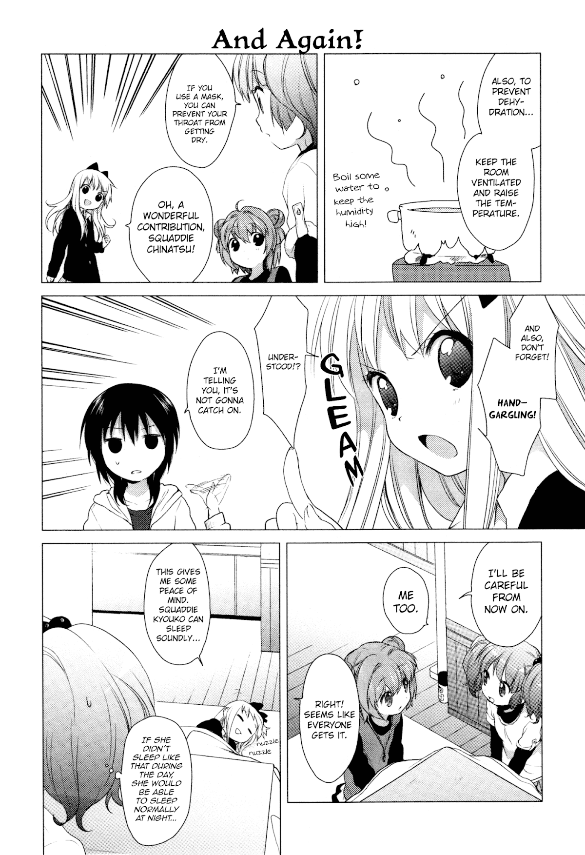 Yuru Yuri Chapter 24 page 8 - Chapter 24: No Matter What You Do, There's No Way to Prevent... the Malady Known as Love