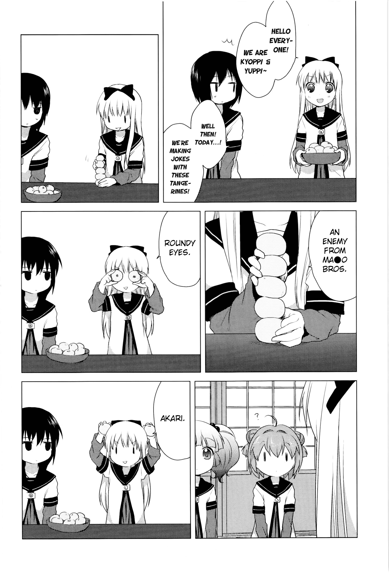 Yuru Yuri Chapter 25 page 6 - Chapter 25: Let's Give Each Other Nicknames