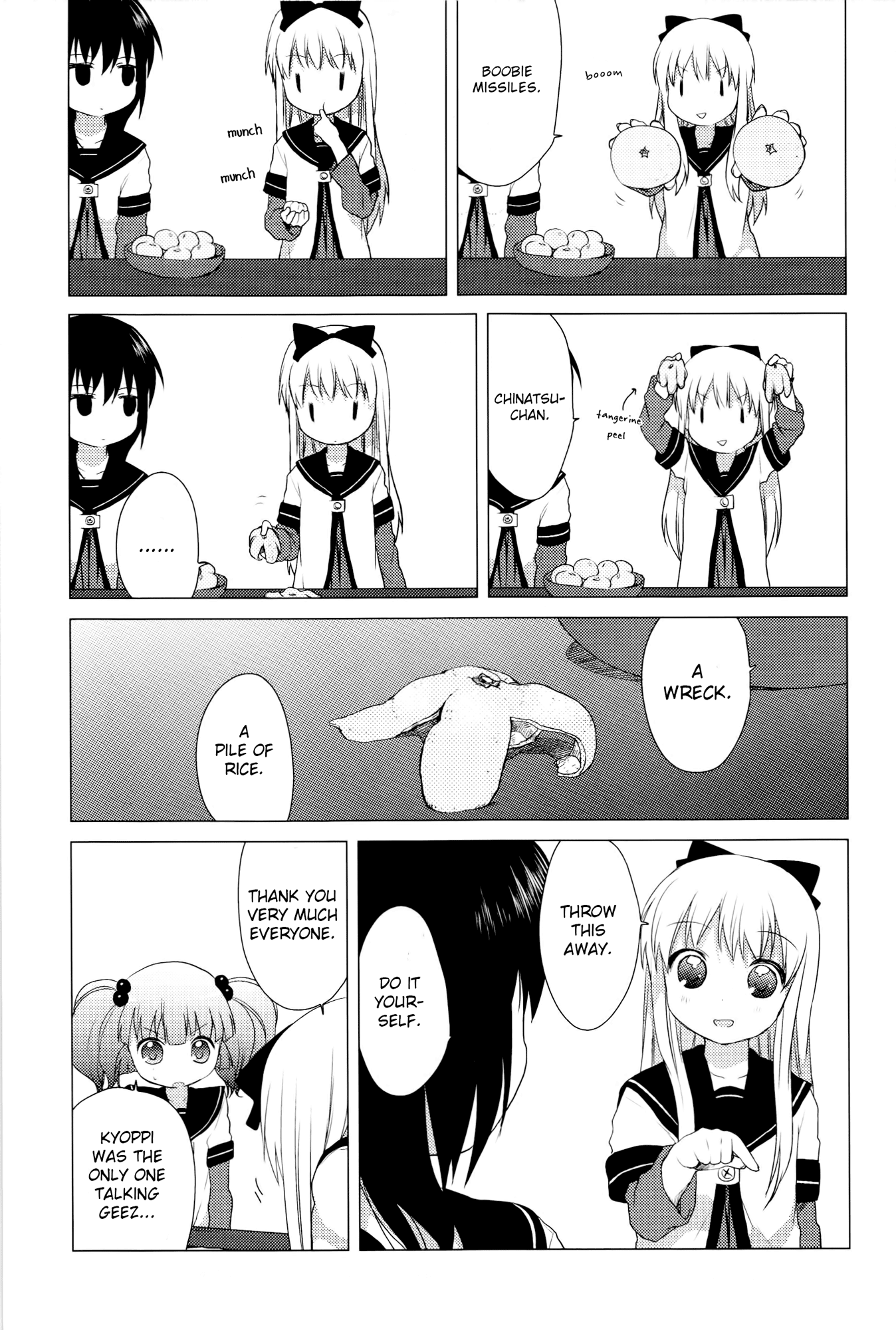 Yuru Yuri Chapter 25 page 7 - Chapter 25: Let's Give Each Other Nicknames