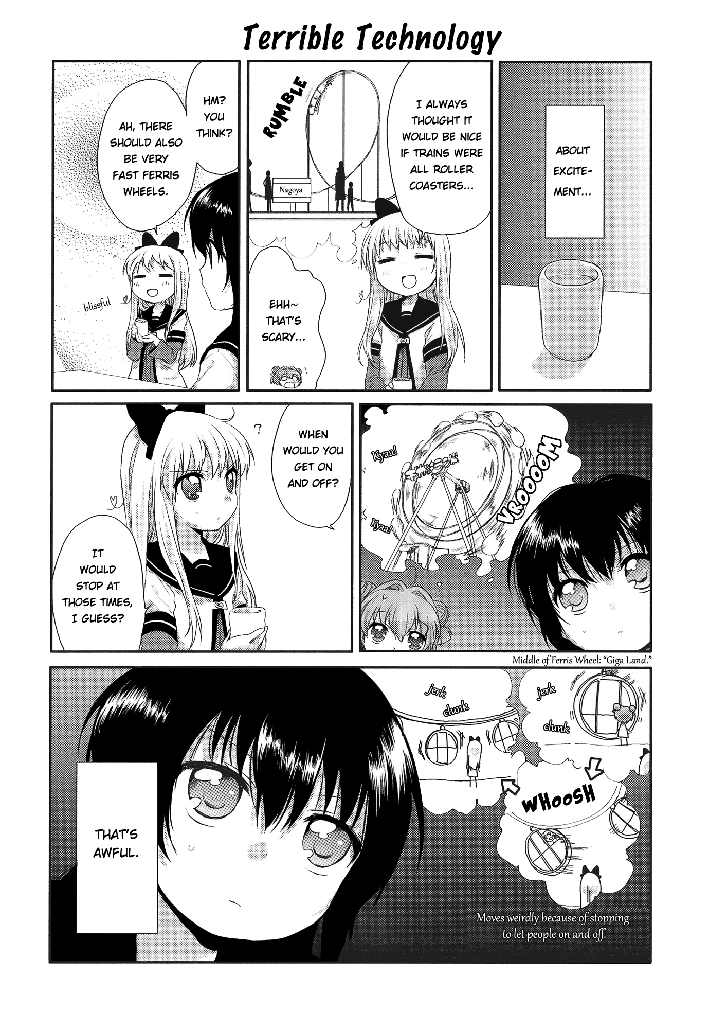 Yuru Yuri Chapter 3 page 4 - Chapter 3: Exciting Days
