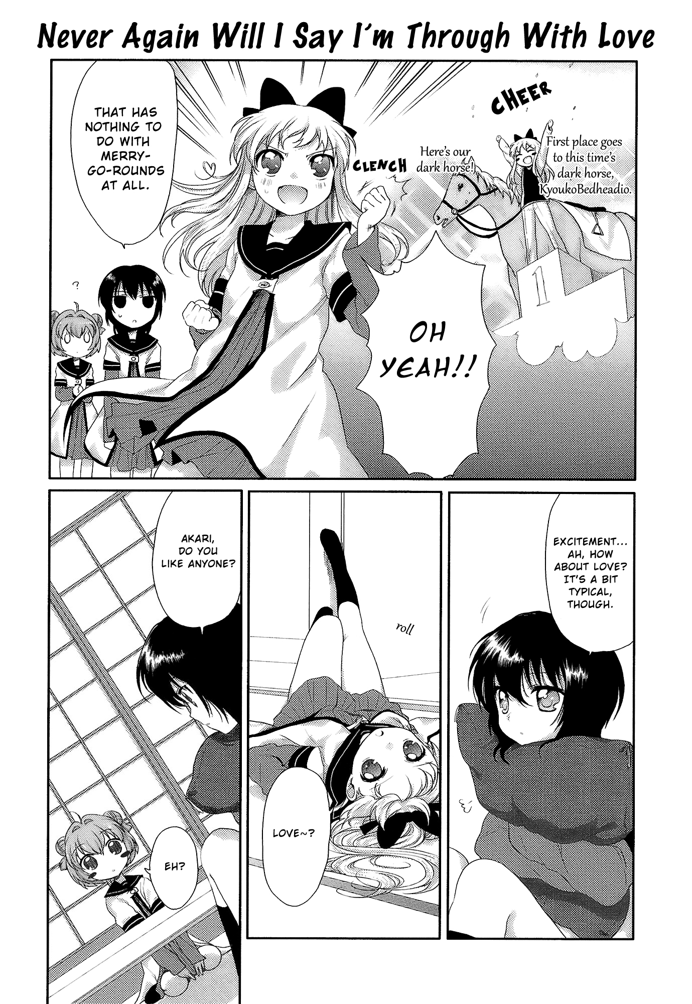 Yuru Yuri Chapter 3 page 6 - Chapter 3: Exciting Days