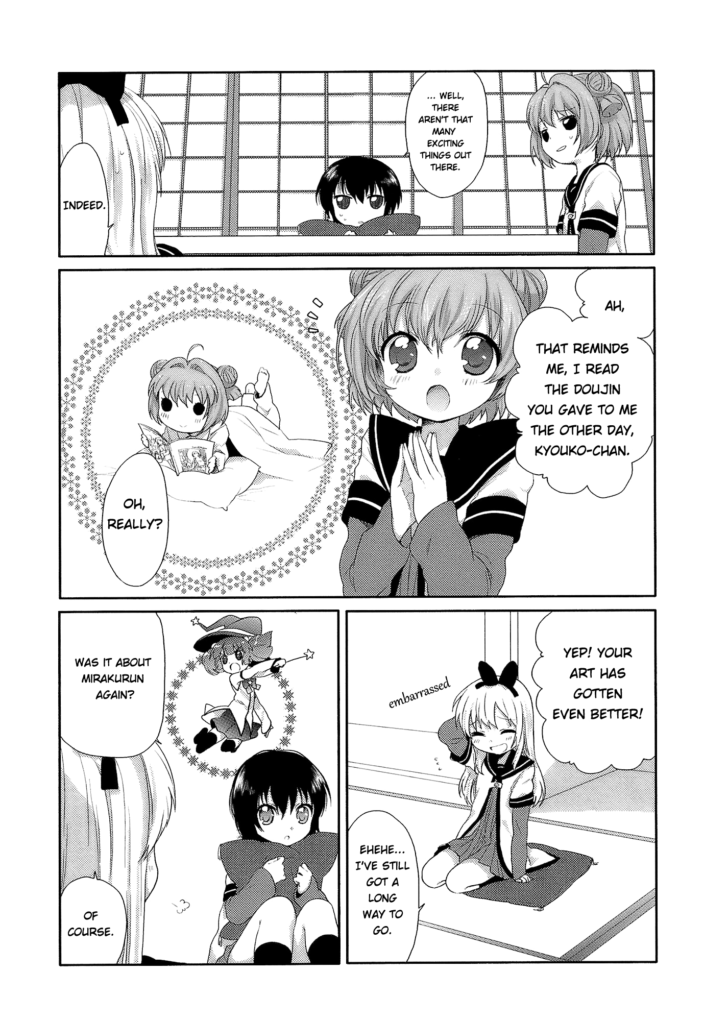 Yuru Yuri Chapter 3 page 8 - Chapter 3: Exciting Days