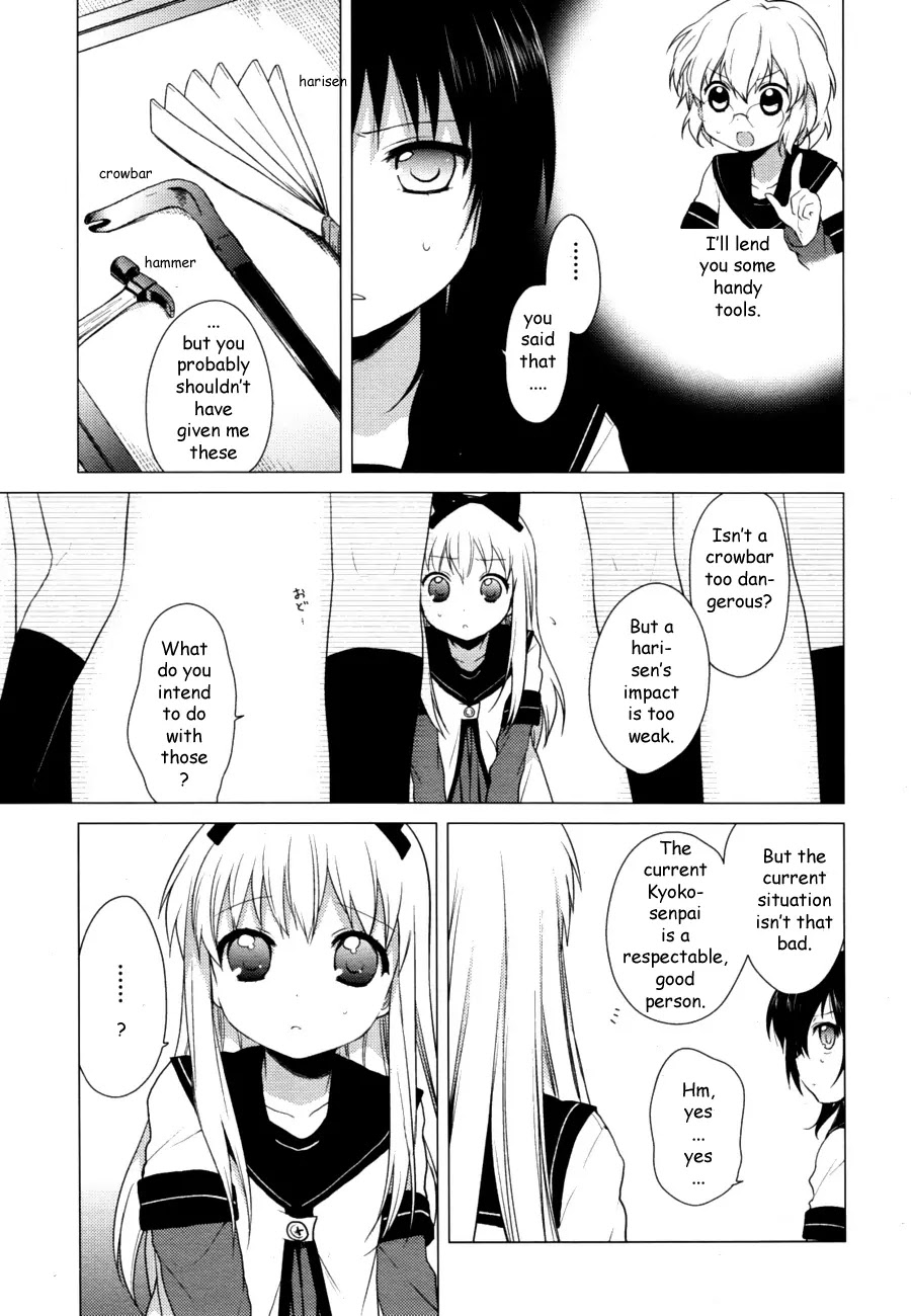 Yuru Yuri Chapter 31 page 7 - Chapter 31: Manga-esque Things Sometimes Do Happen