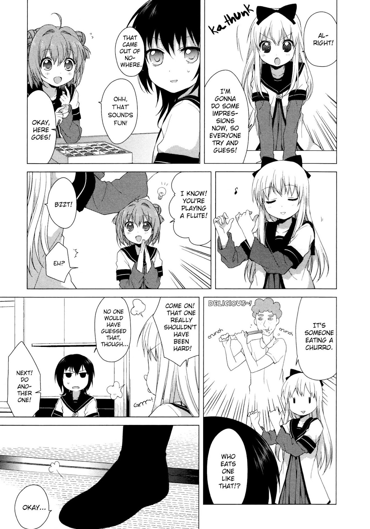 Yuru Yuri Chapter 32.5 page 3 - Chapter 32.5: Bonus Track 6 - Try and Guess ♪