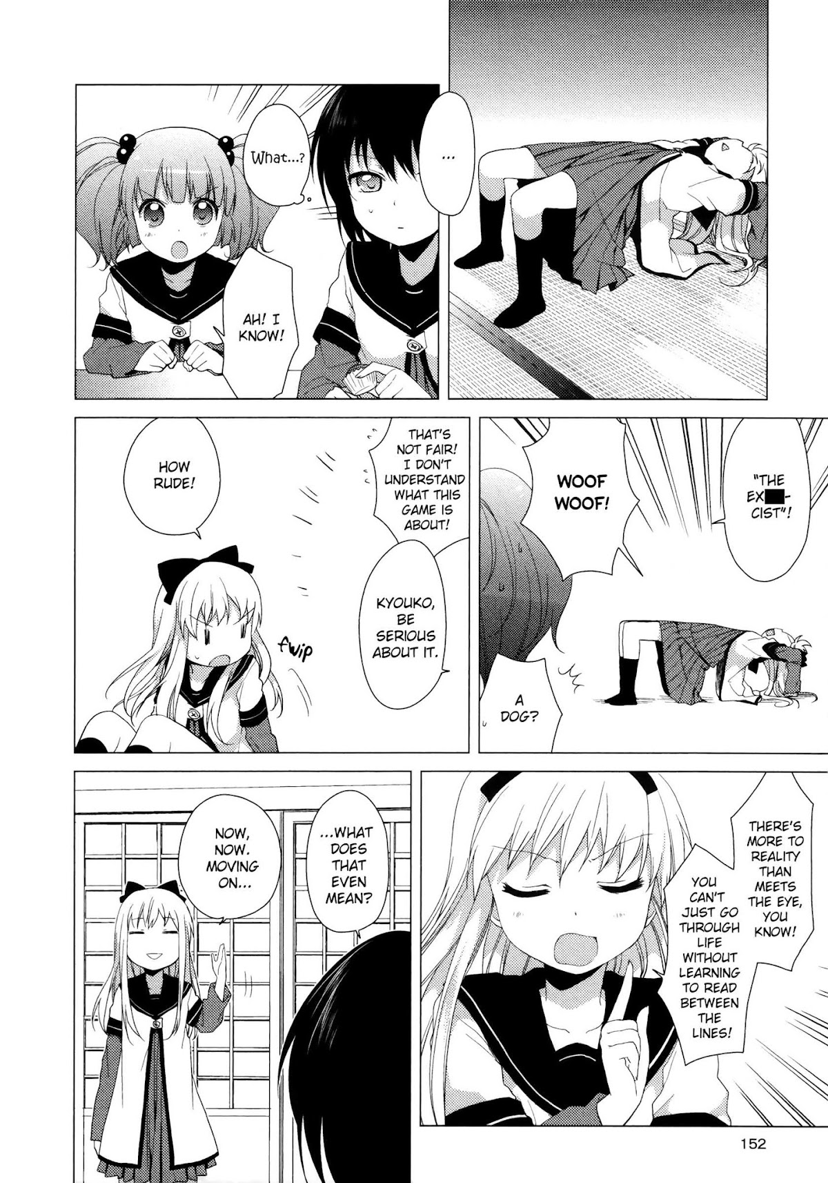 Yuru Yuri Chapter 32.5 page 4 - Chapter 32.5: Bonus Track 6 - Try and Guess ♪