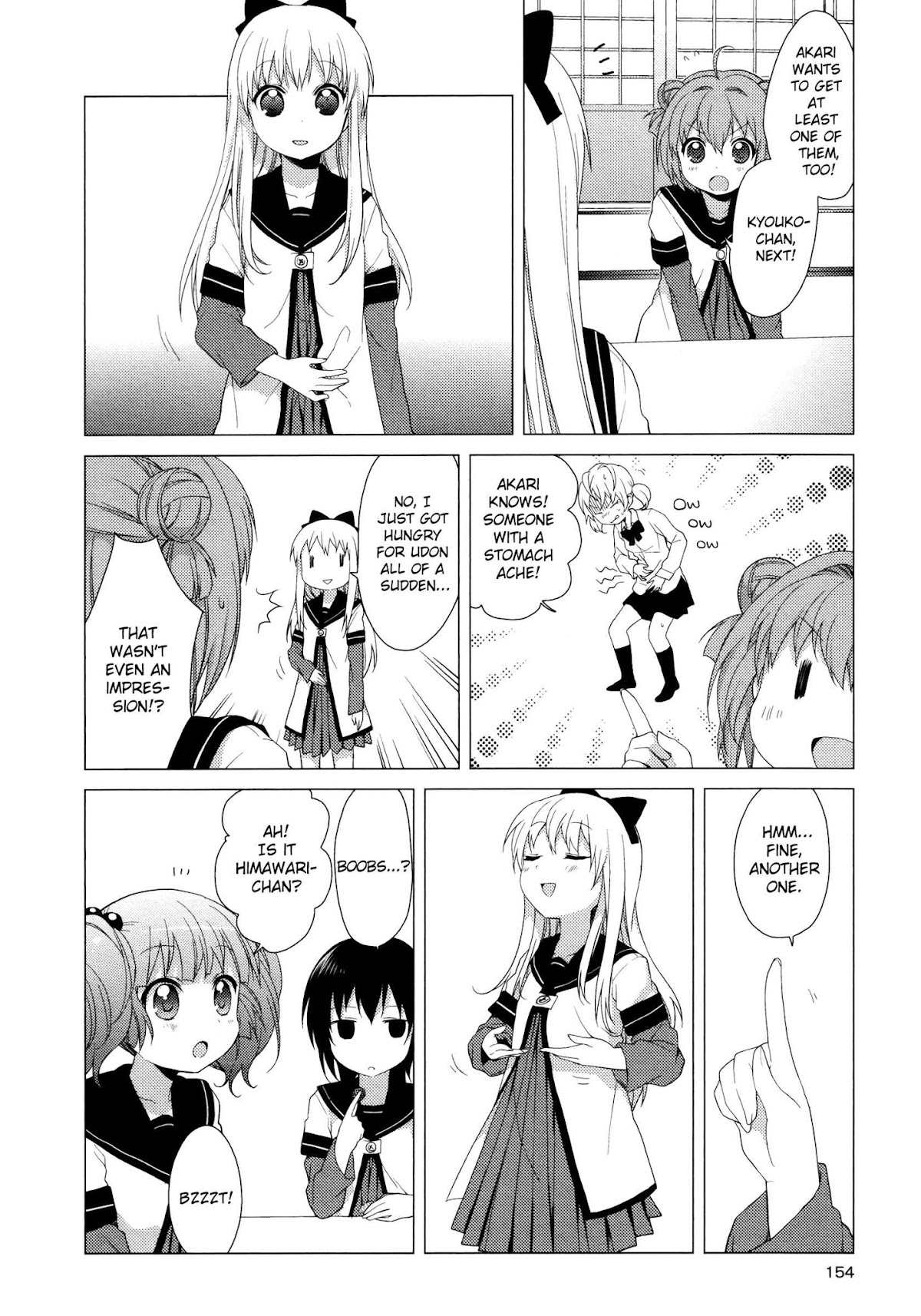Yuru Yuri Chapter 32.5 page 6 - Chapter 32.5: Bonus Track 6 - Try and Guess ♪