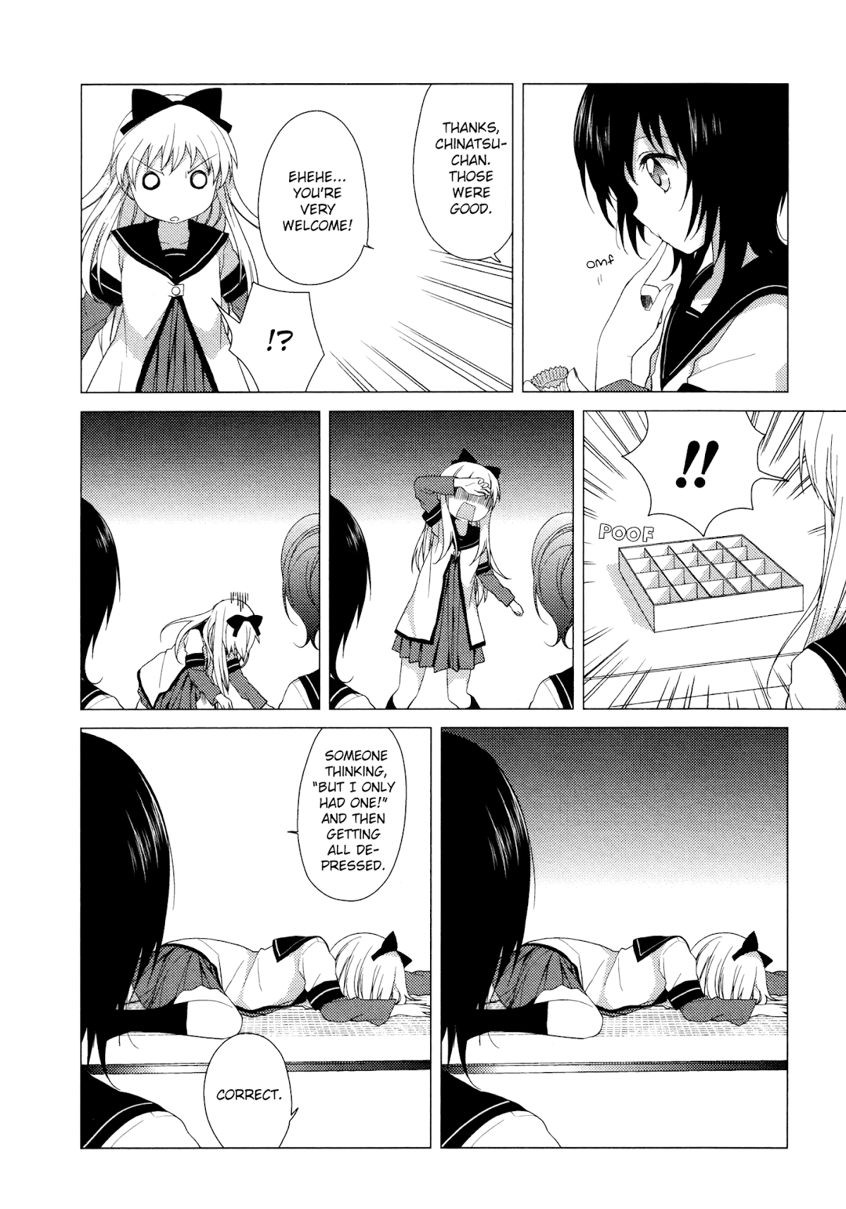 Yuru Yuri Chapter 32.5 page 8 - Chapter 32.5: Bonus Track 6 - Try and Guess ♪