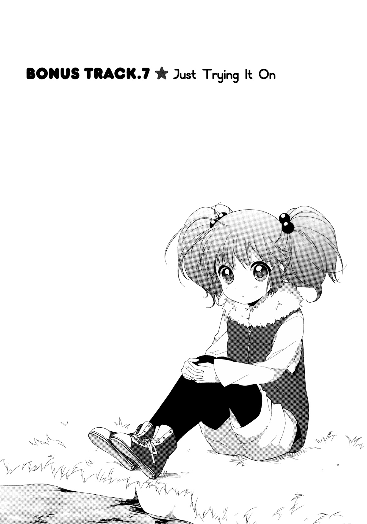 Yuru Yuri Chapter 32.6 page 1 - Chapter 32.6: Bonus Track 7: Just Trying It On
