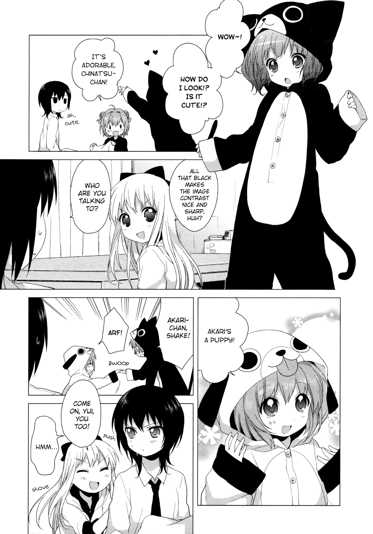 Yuru Yuri Chapter 32.6 page 3 - Chapter 32.6: Bonus Track 7: Just Trying It On