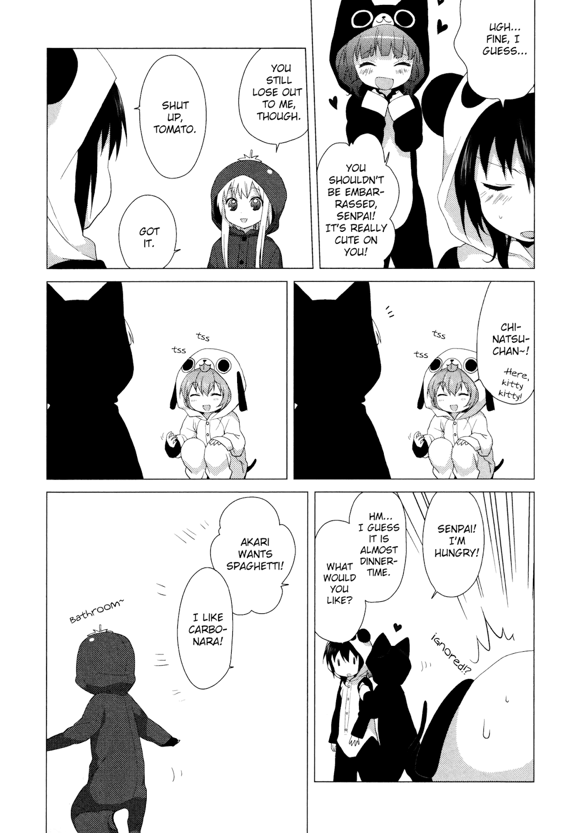 Yuru Yuri Chapter 32.6 page 7 - Chapter 32.6: Bonus Track 7: Just Trying It On