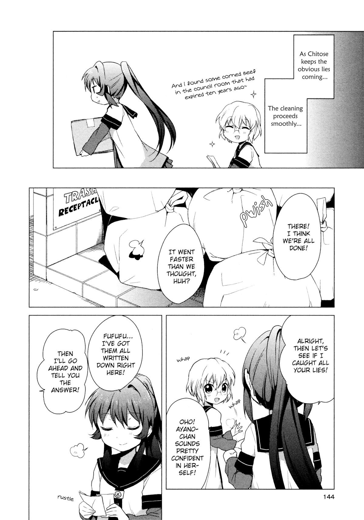 Yuru Yuri Chapter 32 page 10 - Chapter 32: Calling It "Fool's Day" Is Pretty Mean