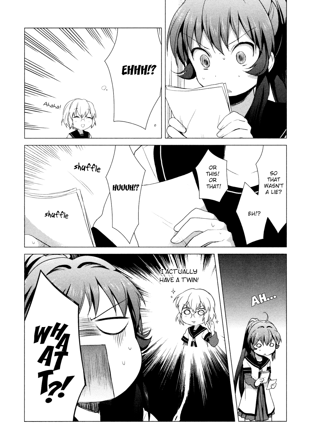 Yuru Yuri Chapter 32 page 12 - Chapter 32: Calling It "Fool's Day" Is Pretty Mean