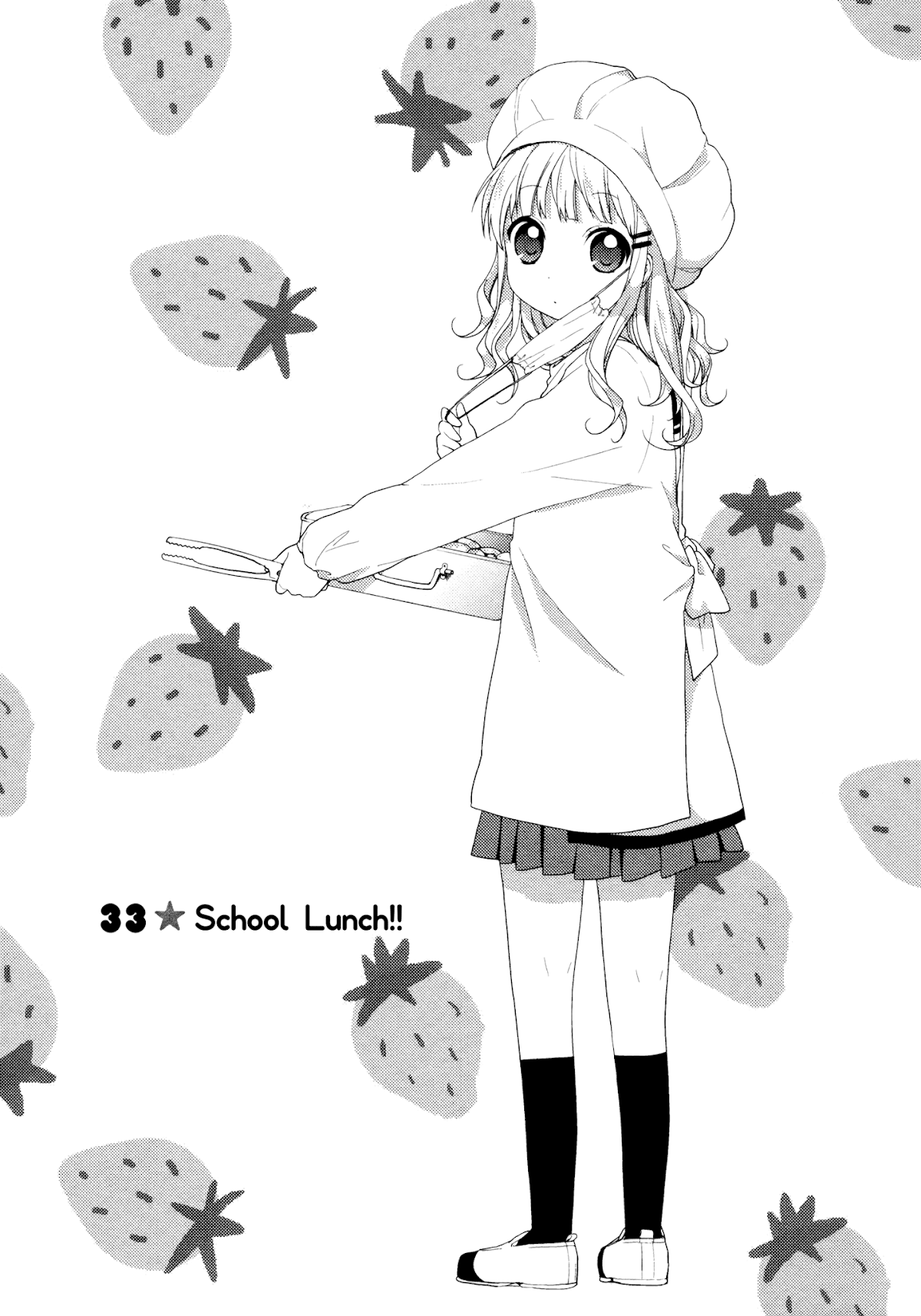 Yuru Yuri Chapter 33 page 1 - Chapter 33: School Lunch!!
