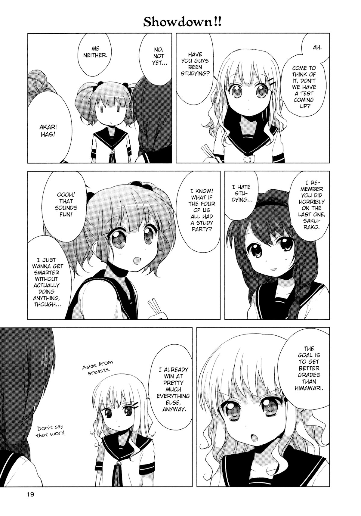 Yuru Yuri Chapter 33 page 11 - Chapter 33: School Lunch!!