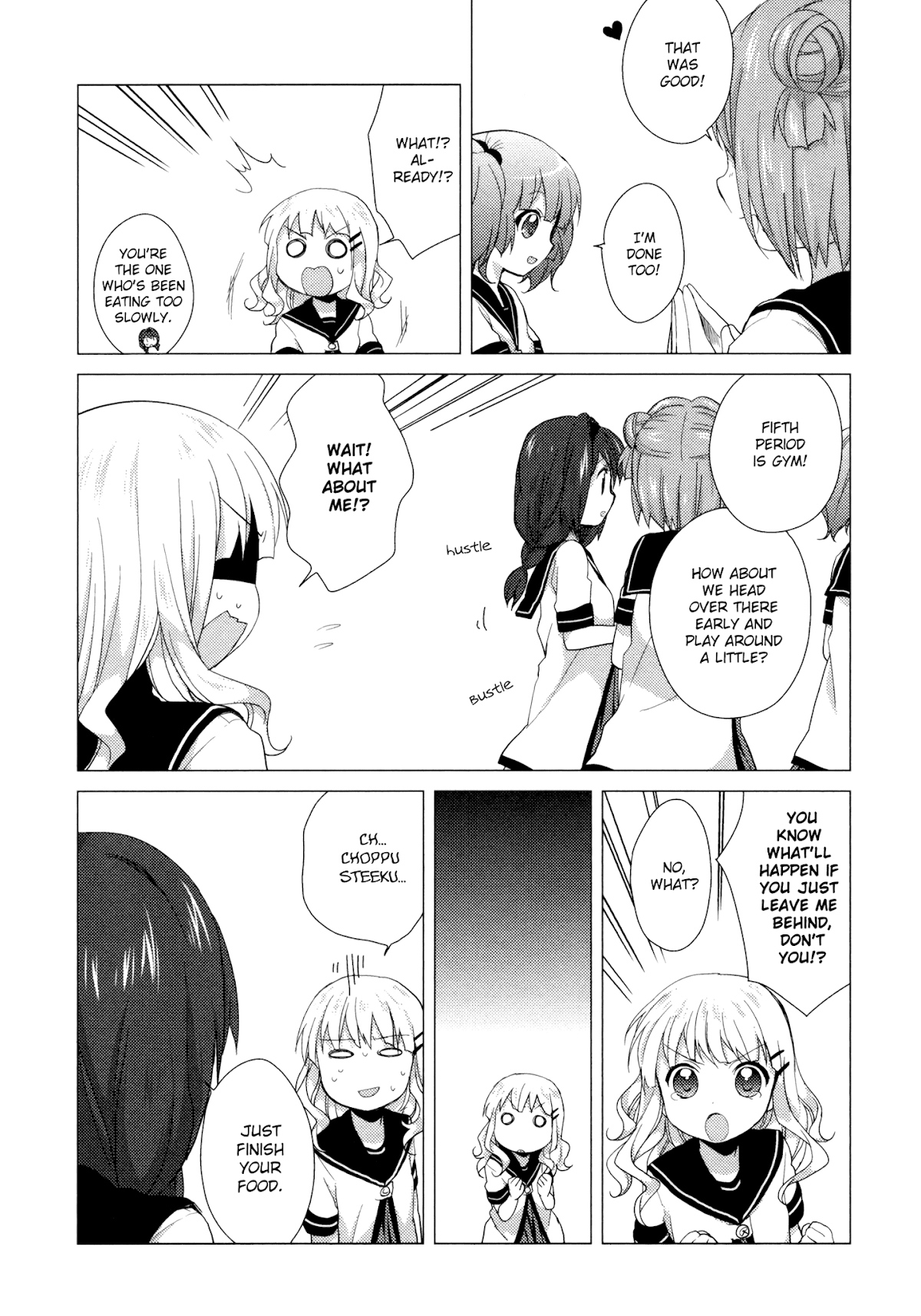 Yuru Yuri Chapter 33 page 12 - Chapter 33: School Lunch!!
