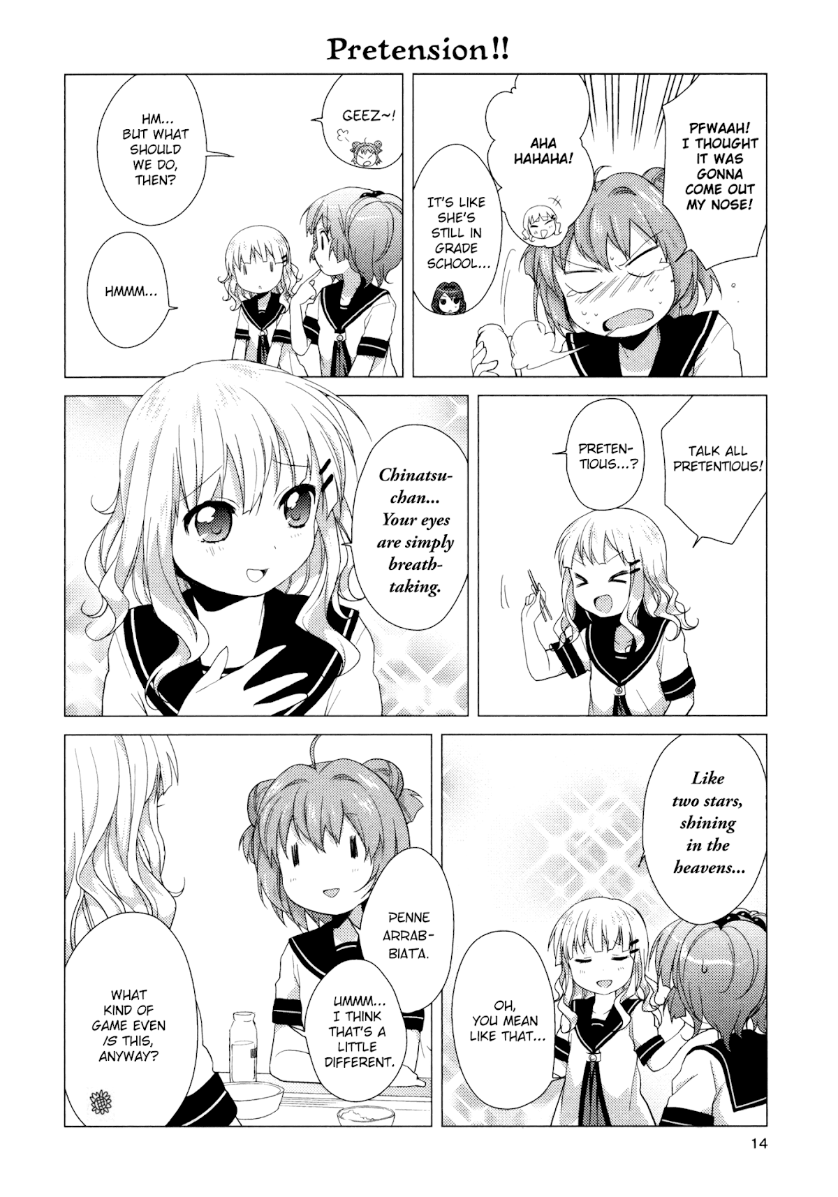 Yuru Yuri Chapter 33 page 6 - Chapter 33: School Lunch!!