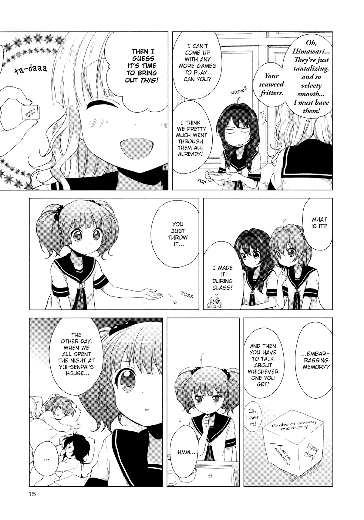 Yuru Yuri Chapter 33 page 7 - Chapter 33: School Lunch!!
