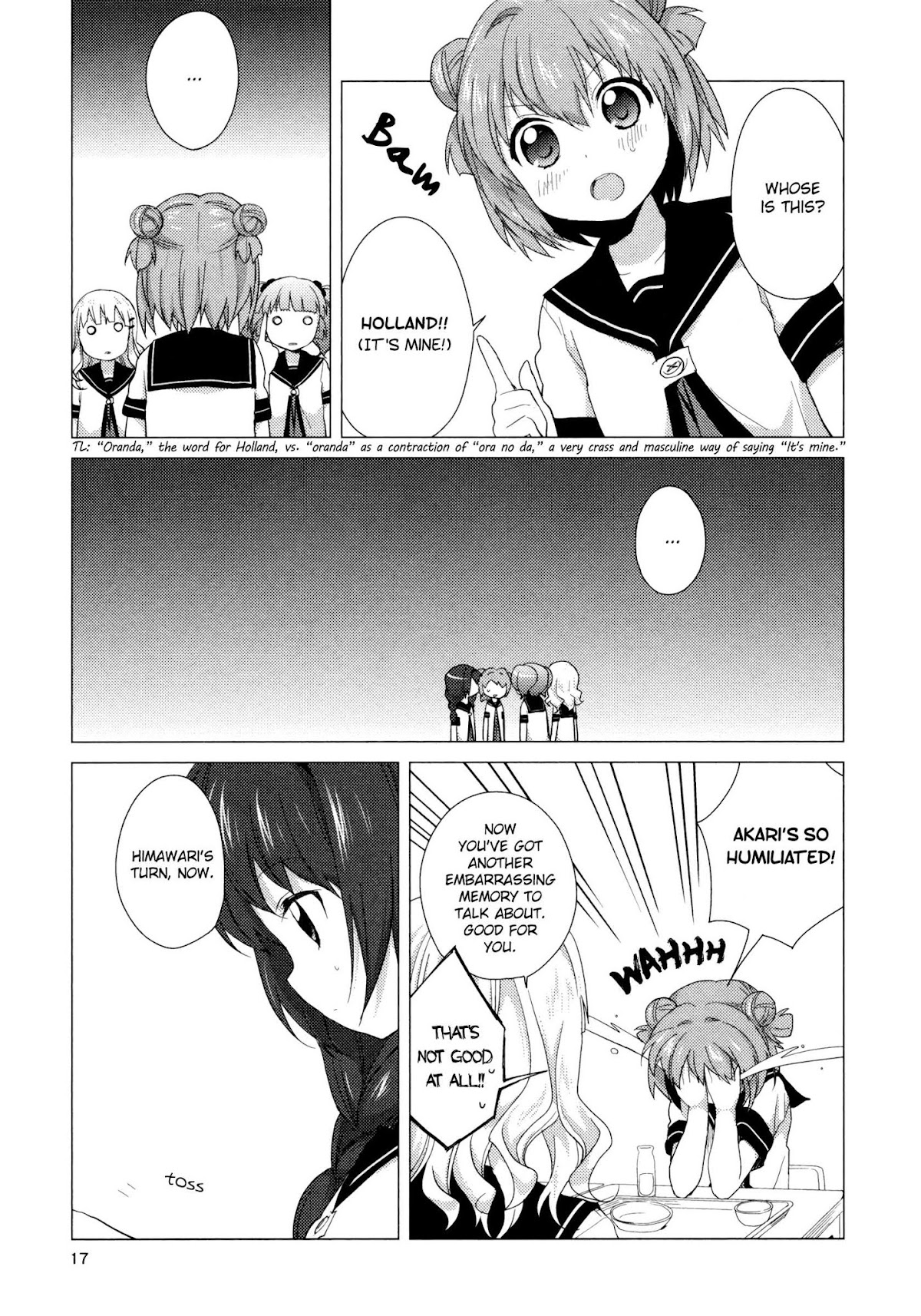 Yuru Yuri Chapter 33 page 9 - Chapter 33: School Lunch!!