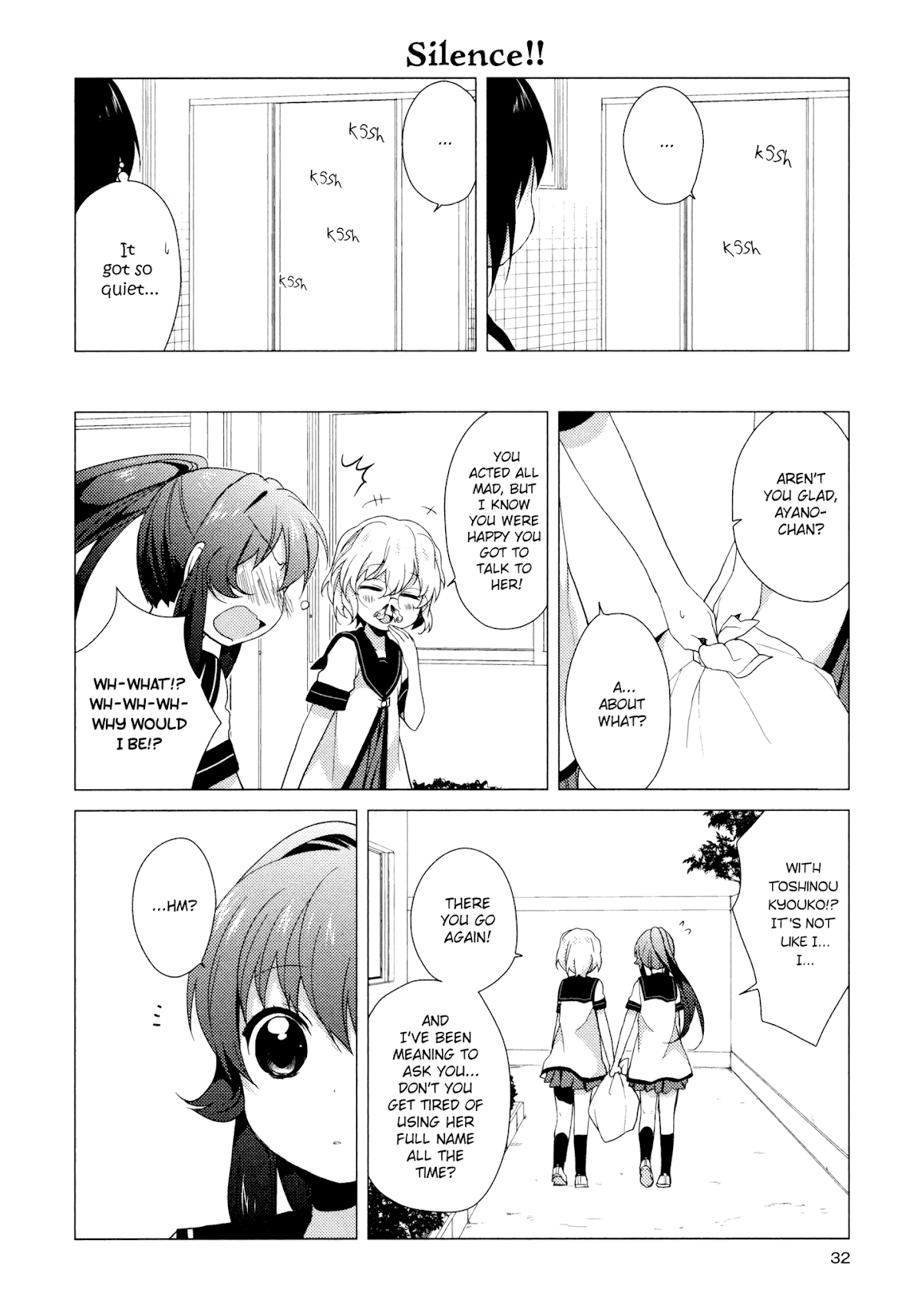 Yuru Yuri Chapter 34 page 10 - Chapter 34: Cleaning!!