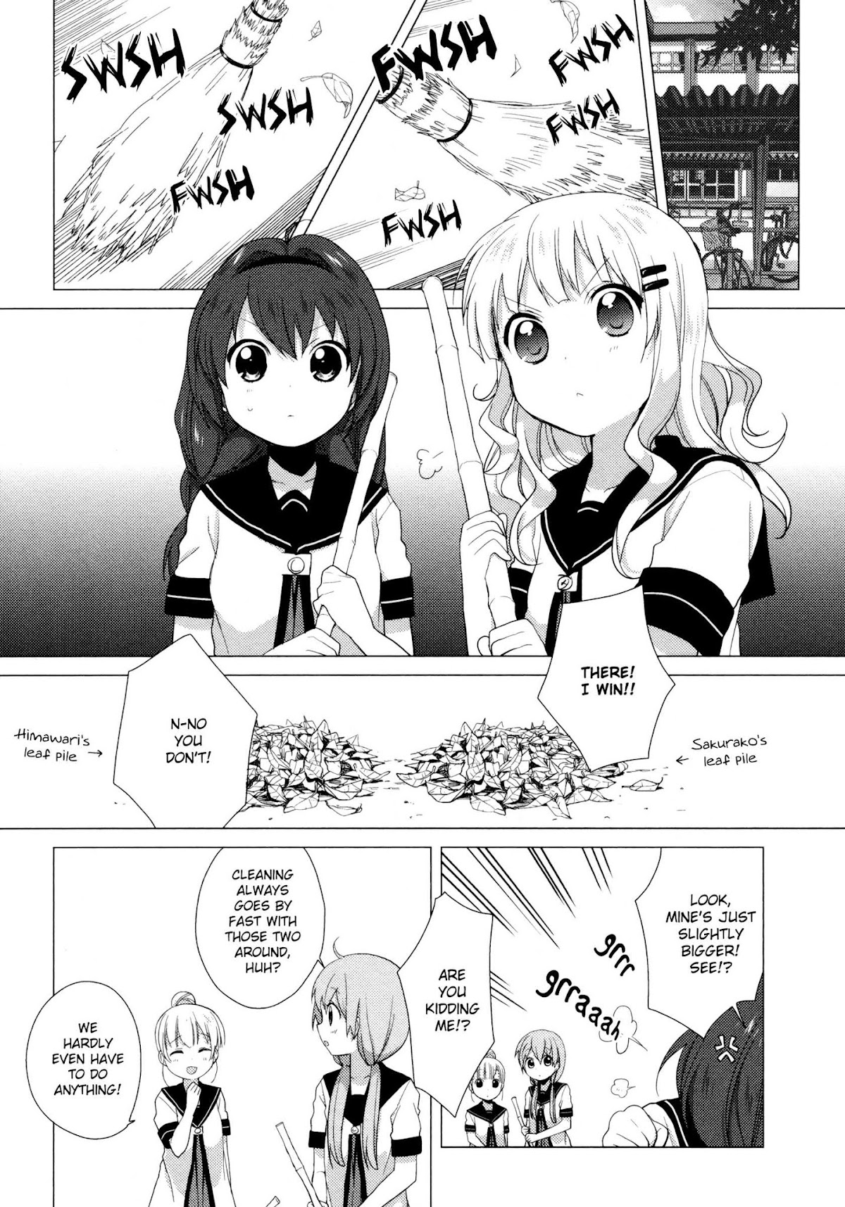 Yuru Yuri Chapter 34 page 3 - Chapter 34: Cleaning!!