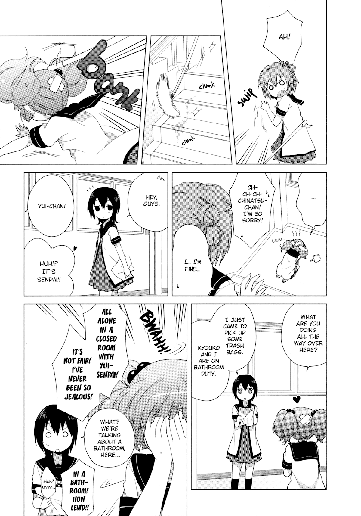 Yuru Yuri Chapter 34 page 5 - Chapter 34: Cleaning!!