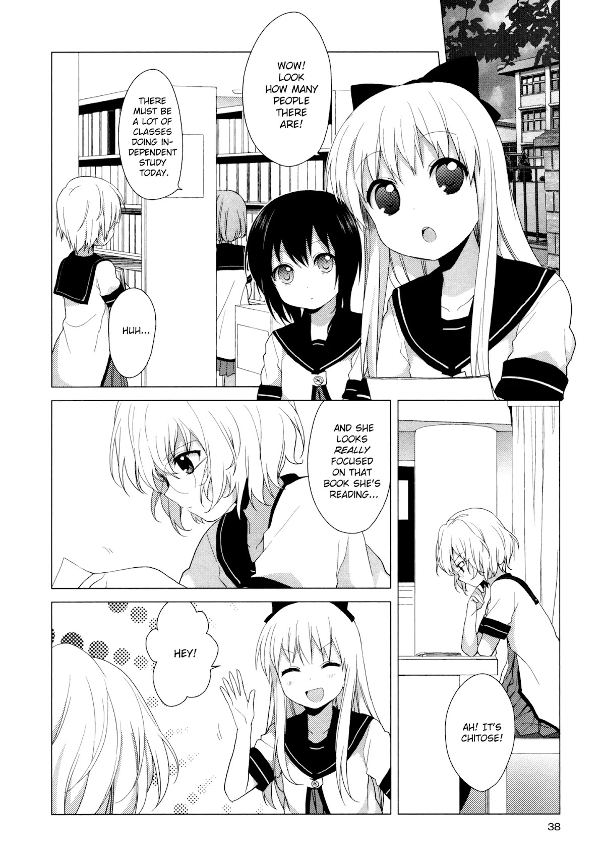 Yuru Yuri Chapter 35 page 2 - Chapter 35: Chitose!!