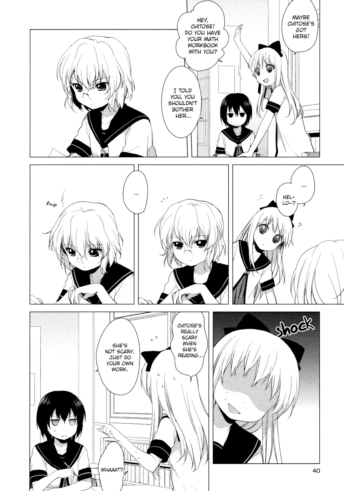 Yuru Yuri Chapter 35 page 4 - Chapter 35: Chitose!!