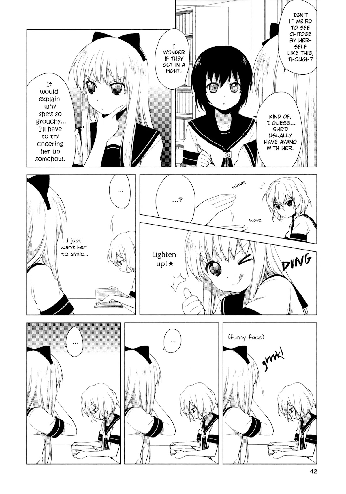 Yuru Yuri Chapter 35 page 6 - Chapter 35: Chitose!!