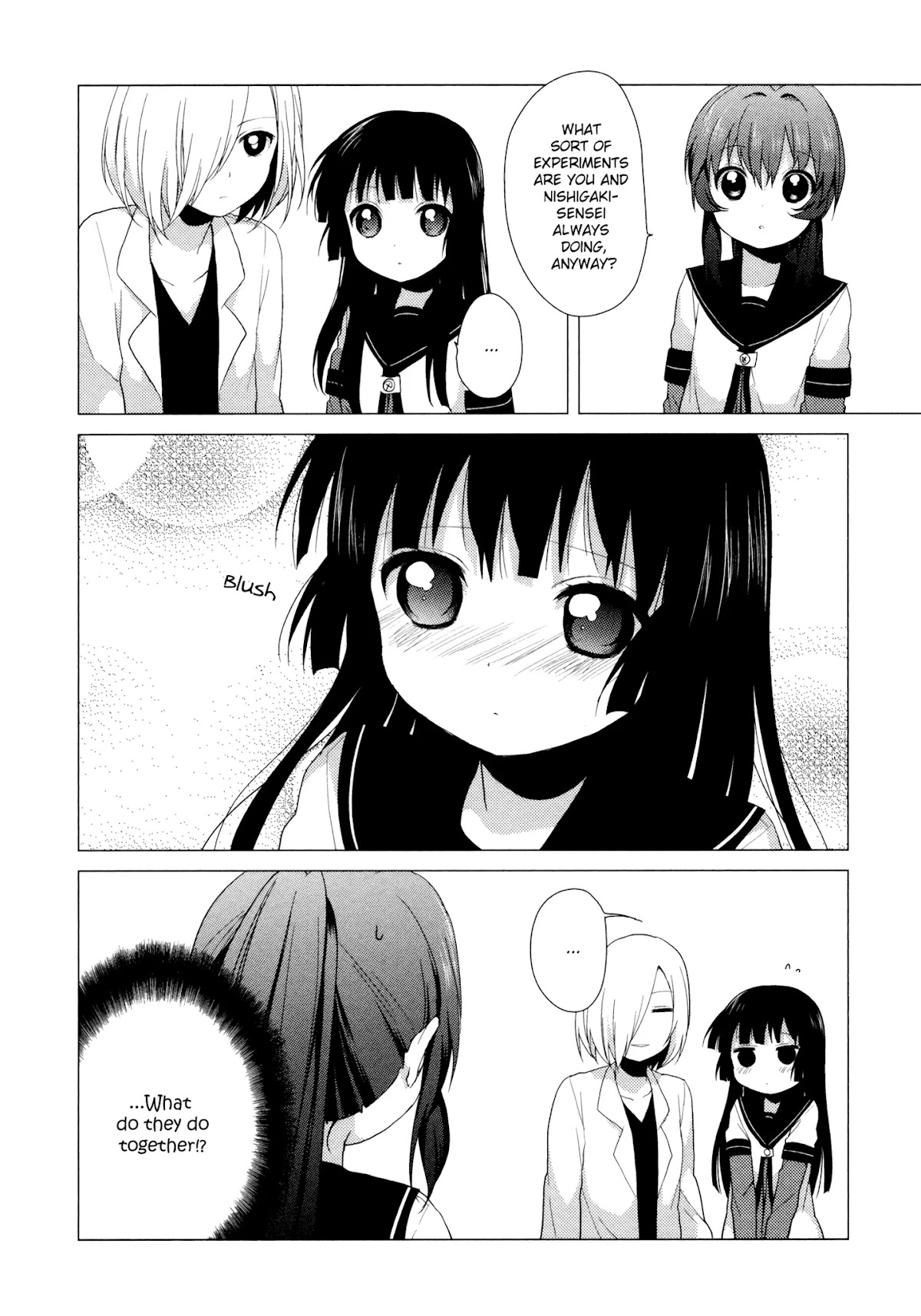 Yuru Yuri Chapter 36 page 12 - Chapter 36: Nishigaki Nana Never Gives Up!!