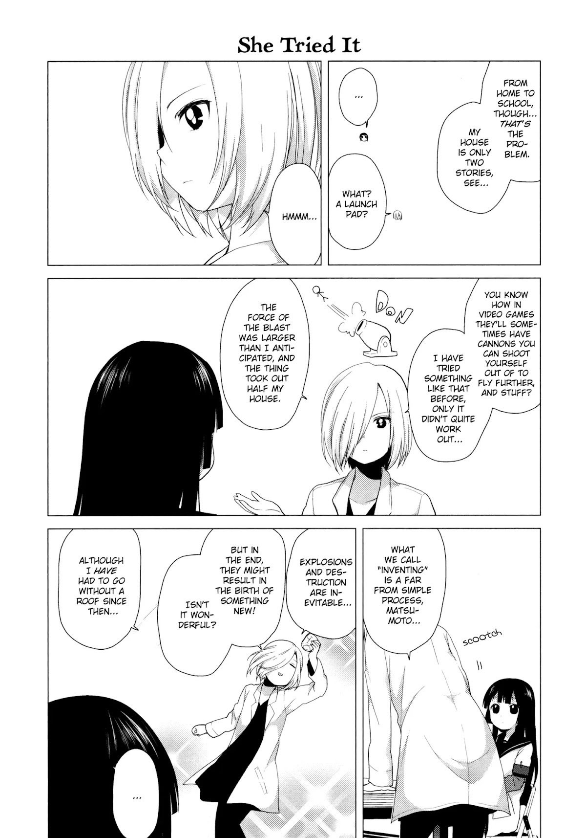 Yuru Yuri Chapter 36 page 6 - Chapter 36: Nishigaki Nana Never Gives Up!!