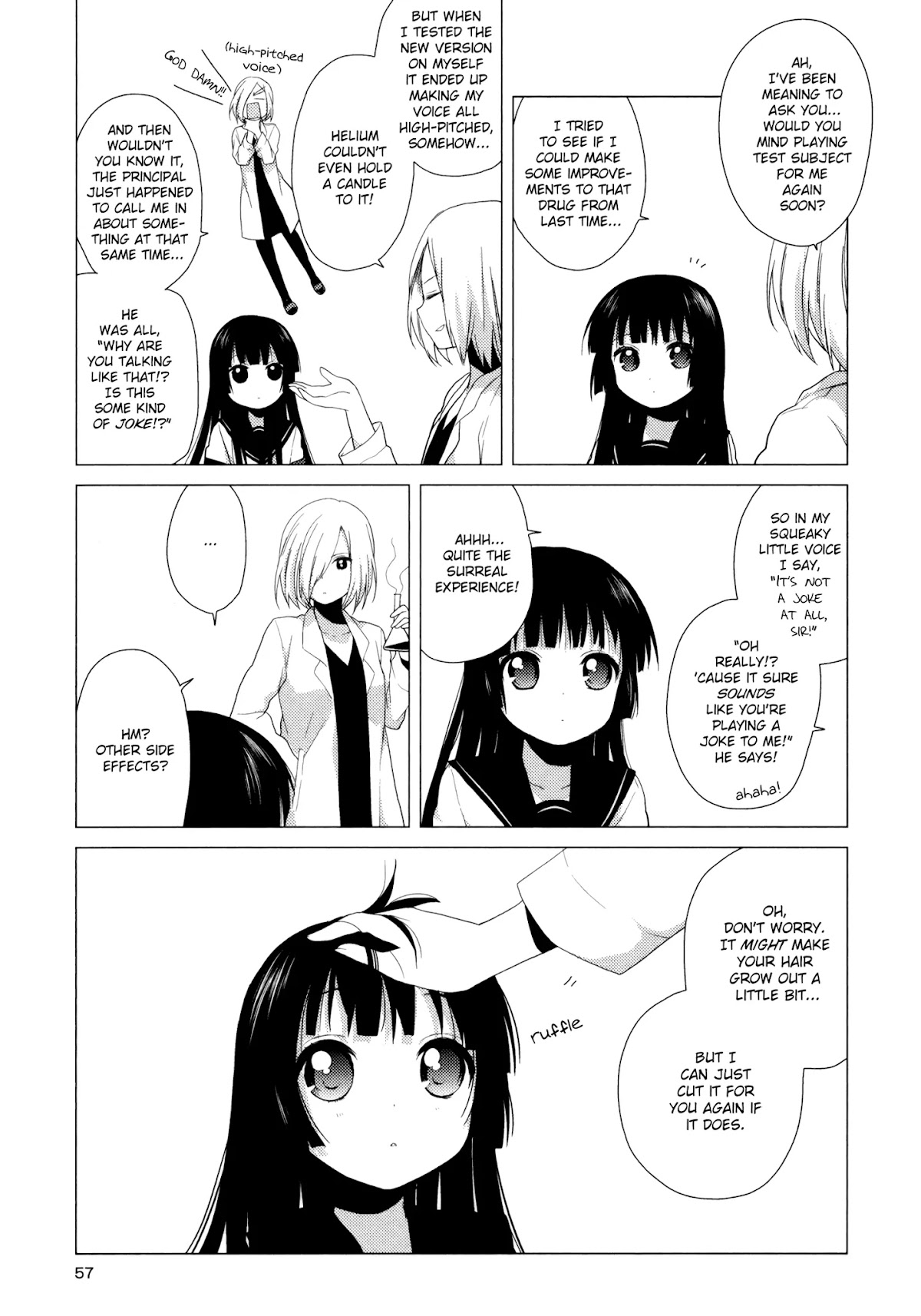 Yuru Yuri Chapter 36 page 7 - Chapter 36: Nishigaki Nana Never Gives Up!!