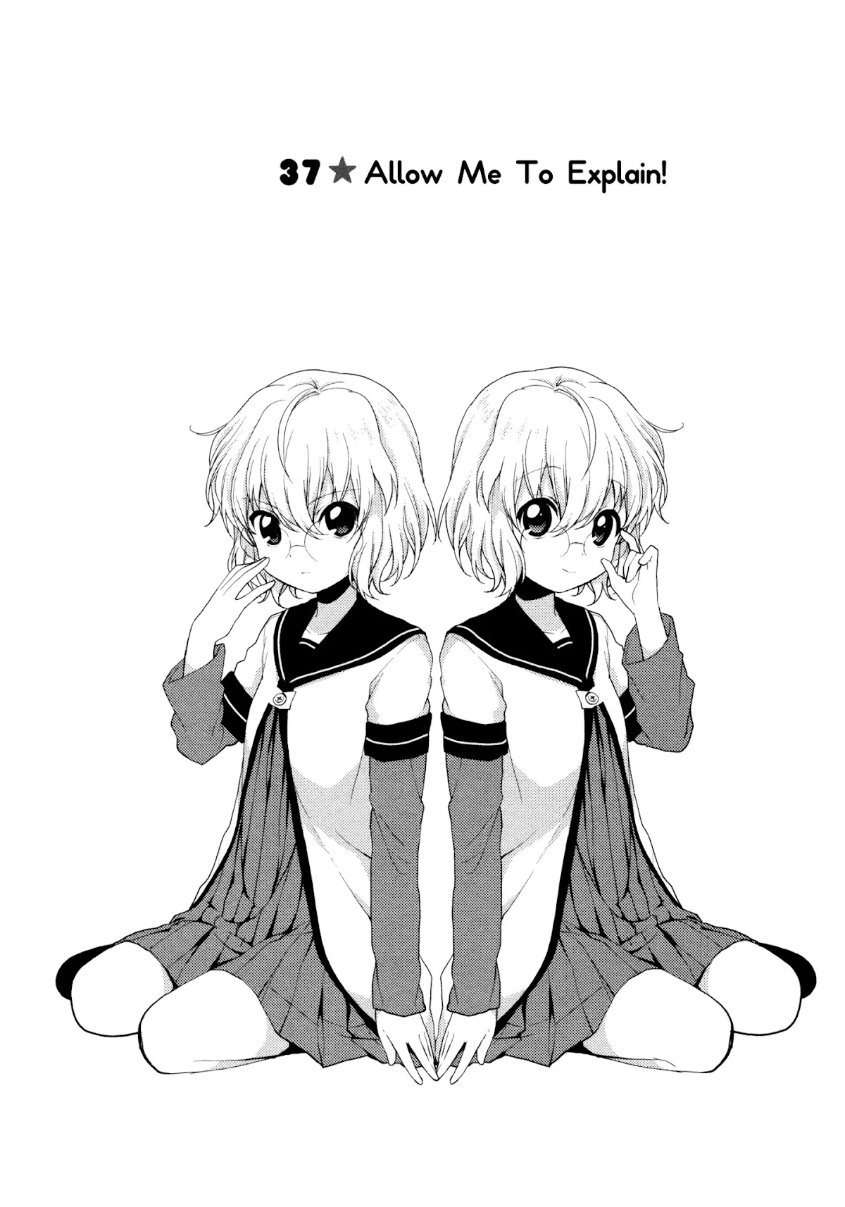 Yuru Yuri Chapter 37 page 1 - Chapter 37: Allow Me To Explain