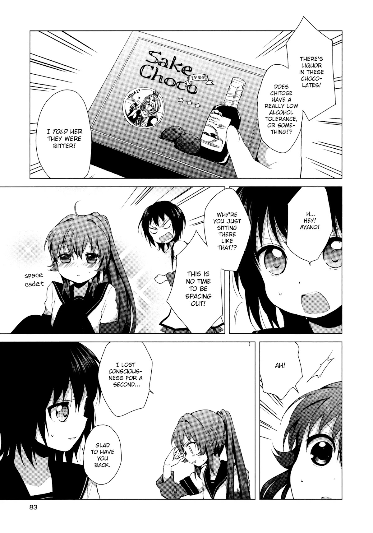 Yuru Yuri Chapter 38 page 5 - Chapter 38: Alcohol and Tears, Girls and Girls